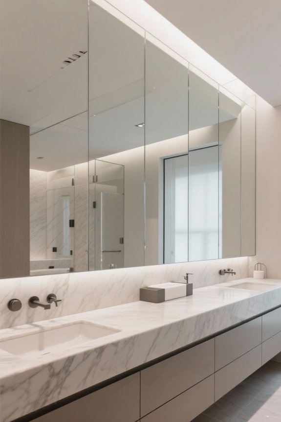 mirror size and shape