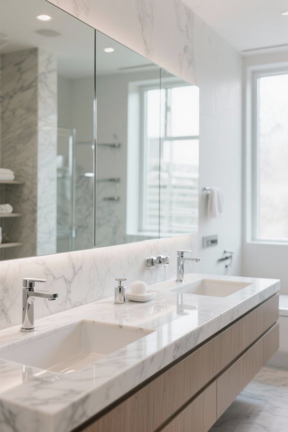 mirrors enhance visual space