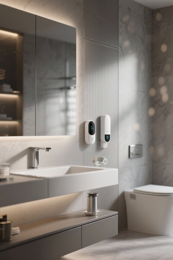 motion sensors enhance convenience