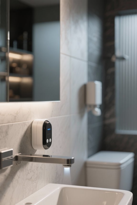 motion sensors enhance hygiene