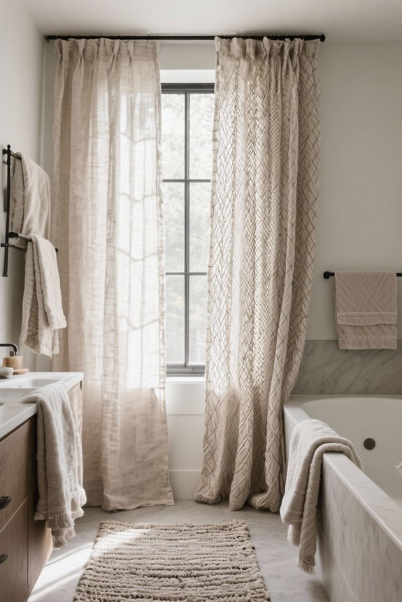 natural fabrics enhance interiors