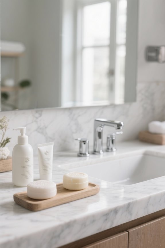 natural hand soaps selection