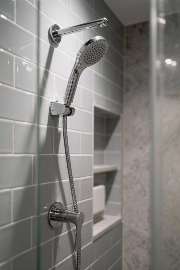 optimal shower head placement