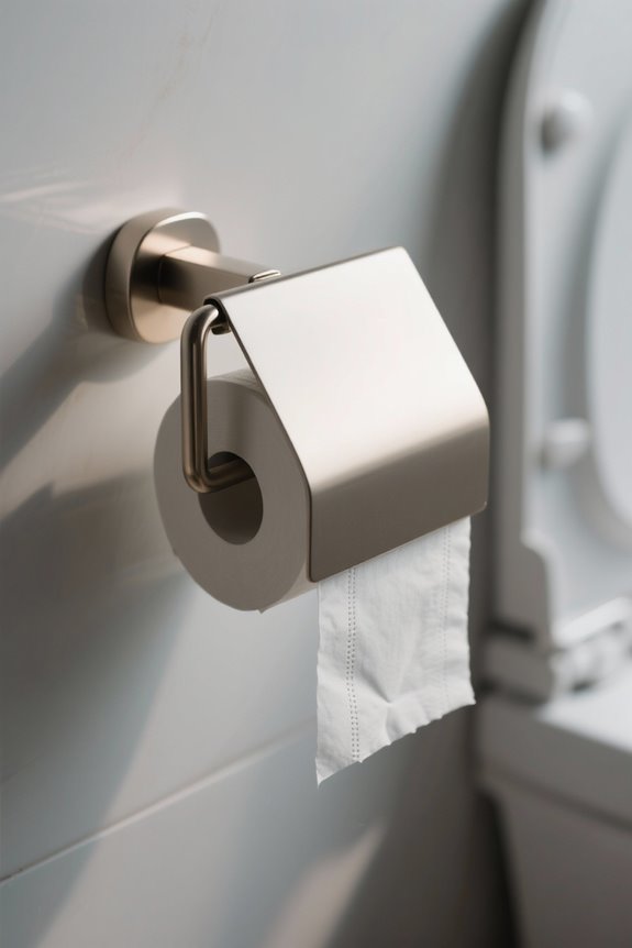 optimal toilet paper placement