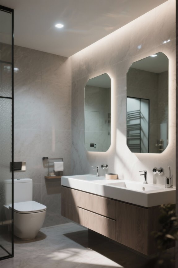 optimize light with mirrors