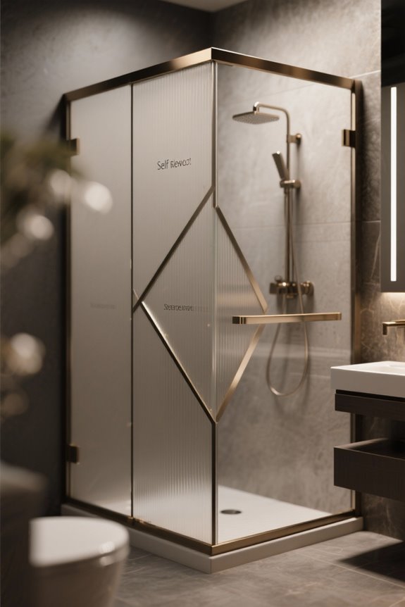 personalized luxurious shower experience