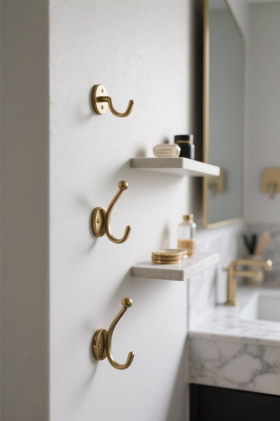 plan decorative hooks layout