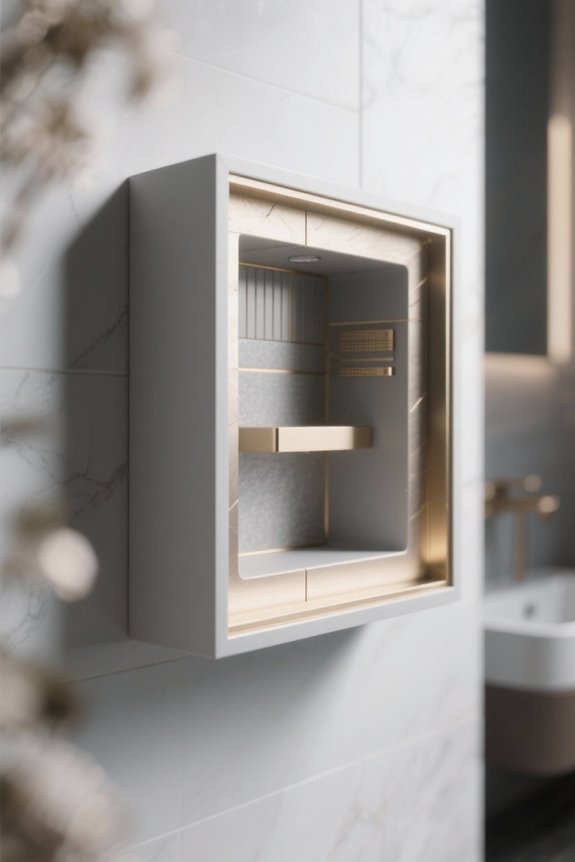 prefab shower niche considerations