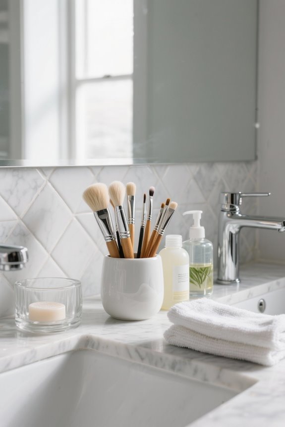 proper brush maintenance techniques