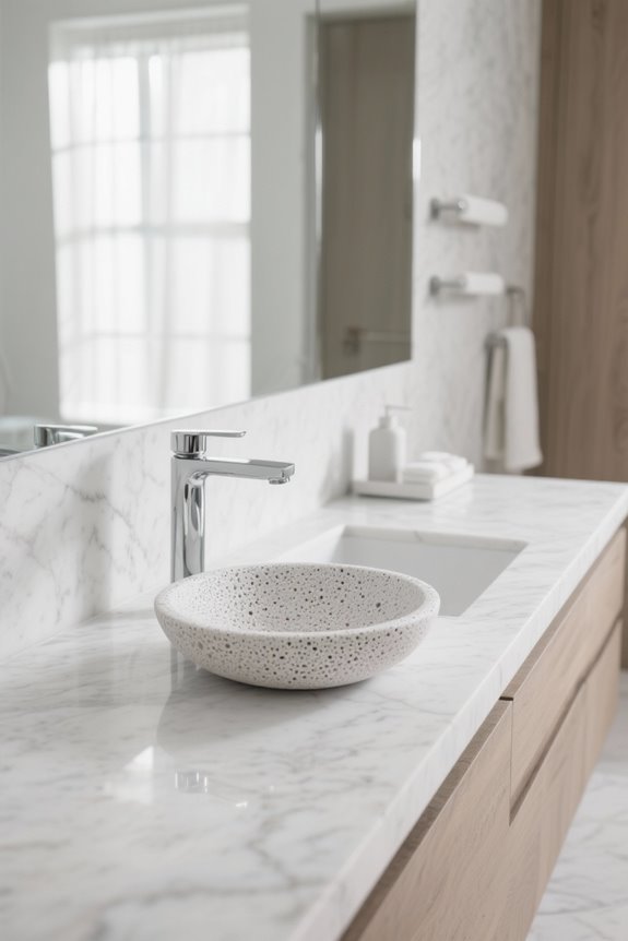 protect porous sink surfaces