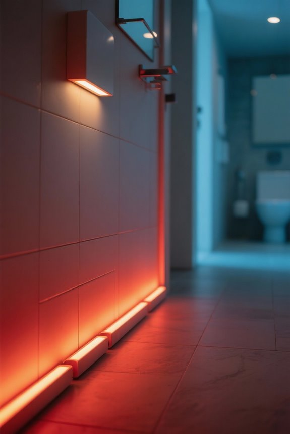 red and amber lighting benefits