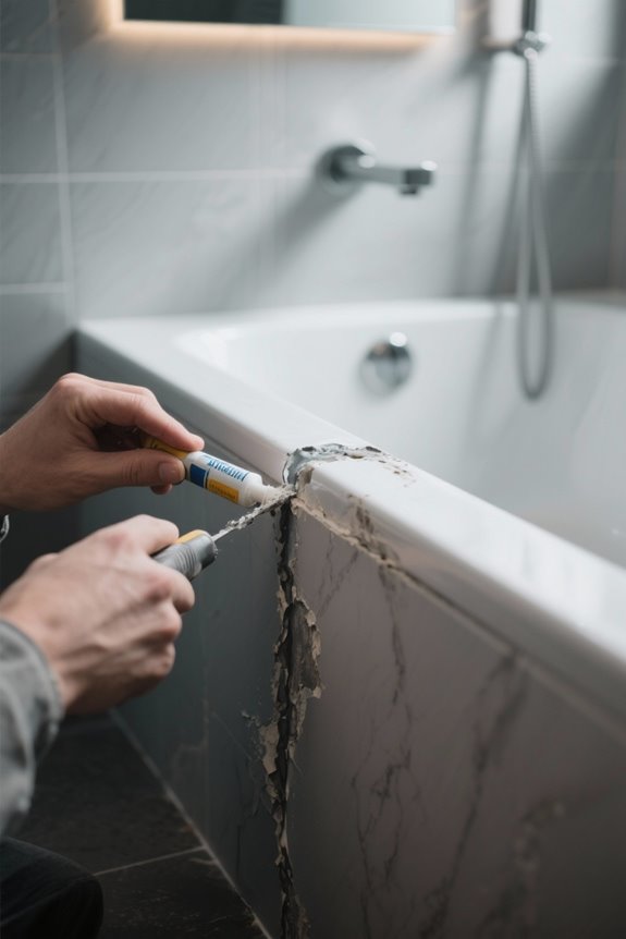 removing old caulk safely