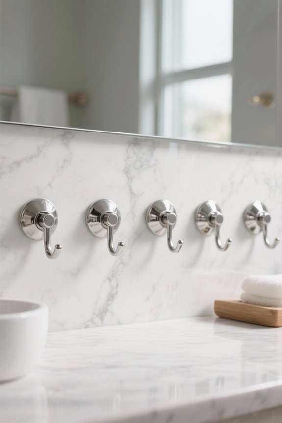 revolutionary bathroom suction hooks