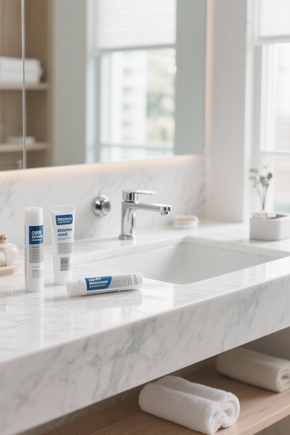 safe adhesives for bathrooms