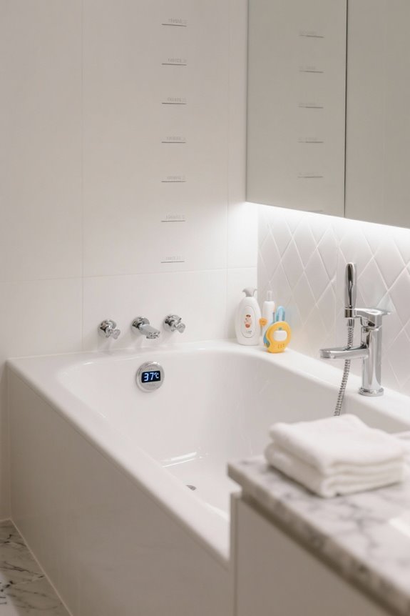 safe bath temperature guidelines