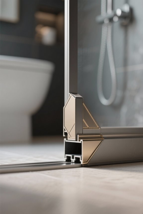 shower door threshold considerations
