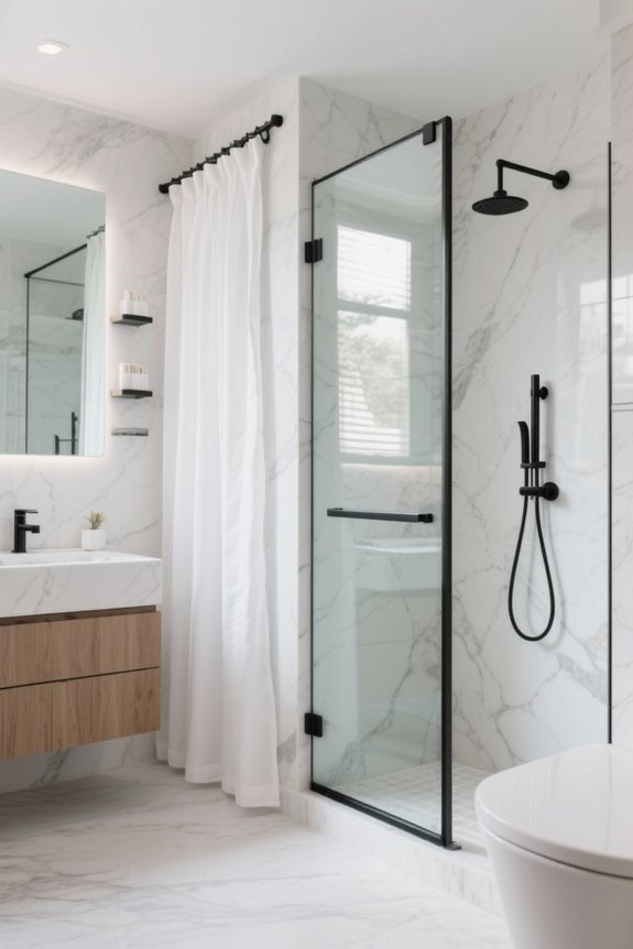 shower enclosure options comparison