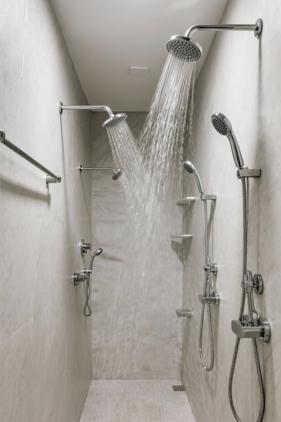 shower head installation considerations