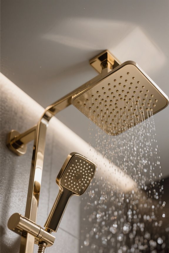 shower head selection factors