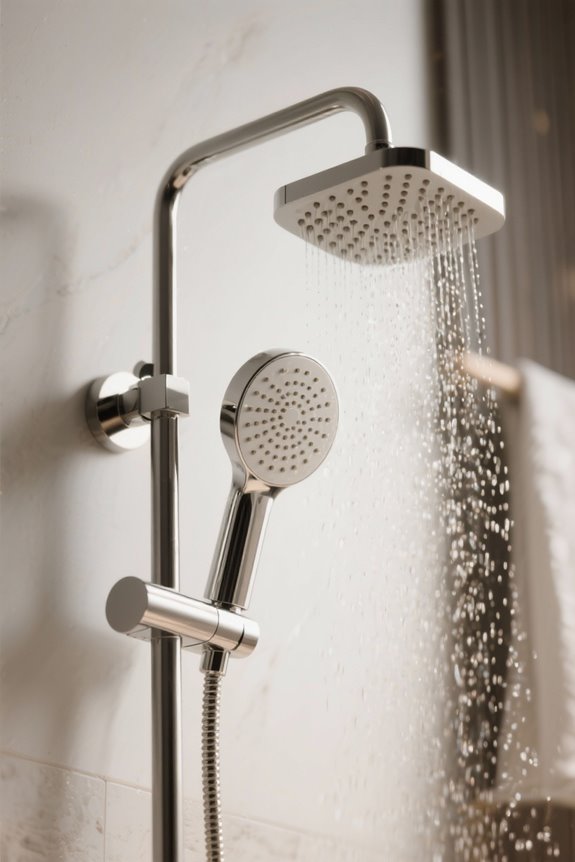 shower head selection factors