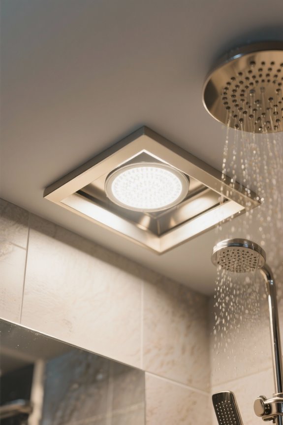 shower light selection factors
