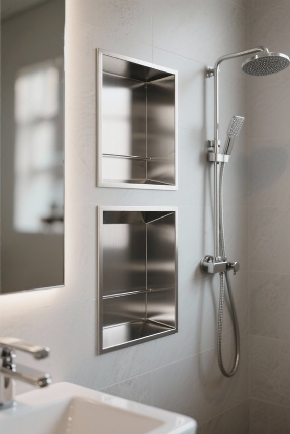 shower niche selection criteria