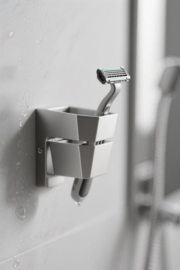 shower razor holder considerations