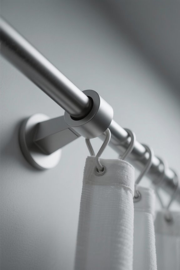 shower rod selection criteria