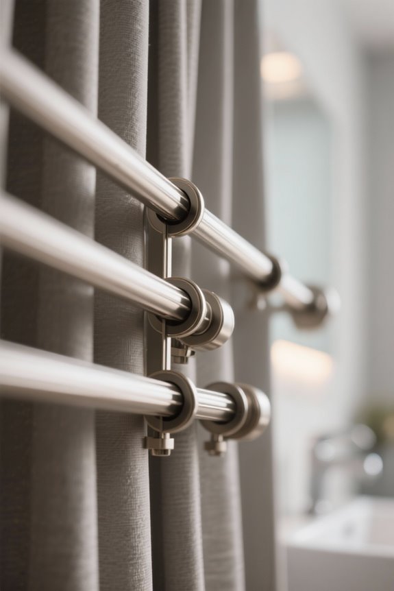 sidelight curtain rod considerations