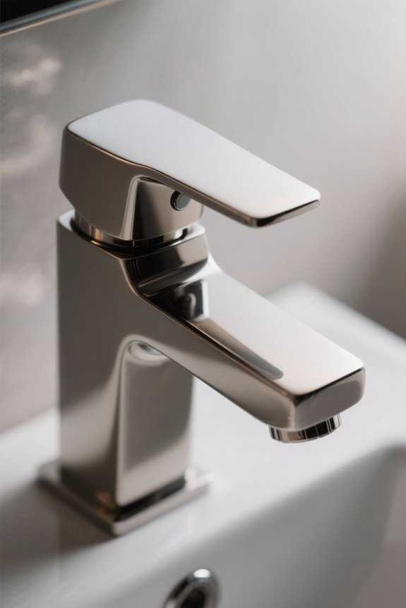 single handle faucets for efficiency