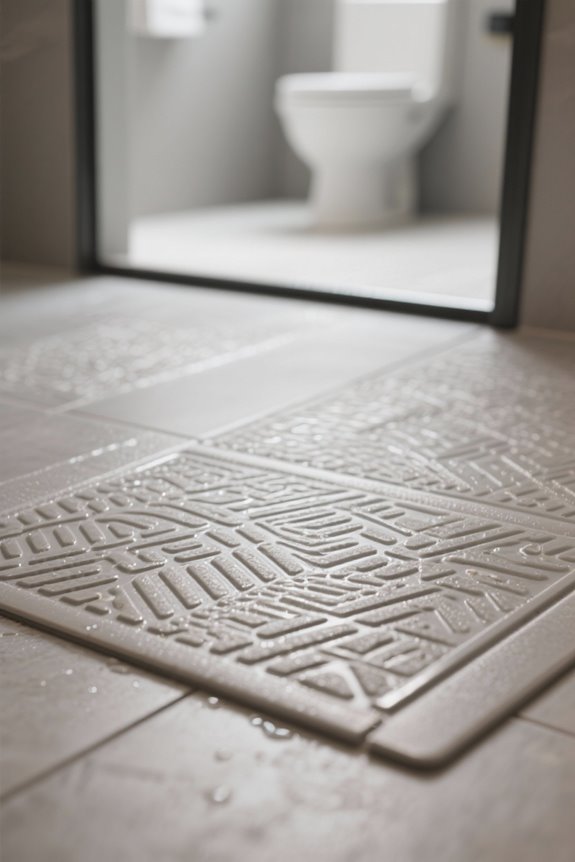 slip resistant surface features