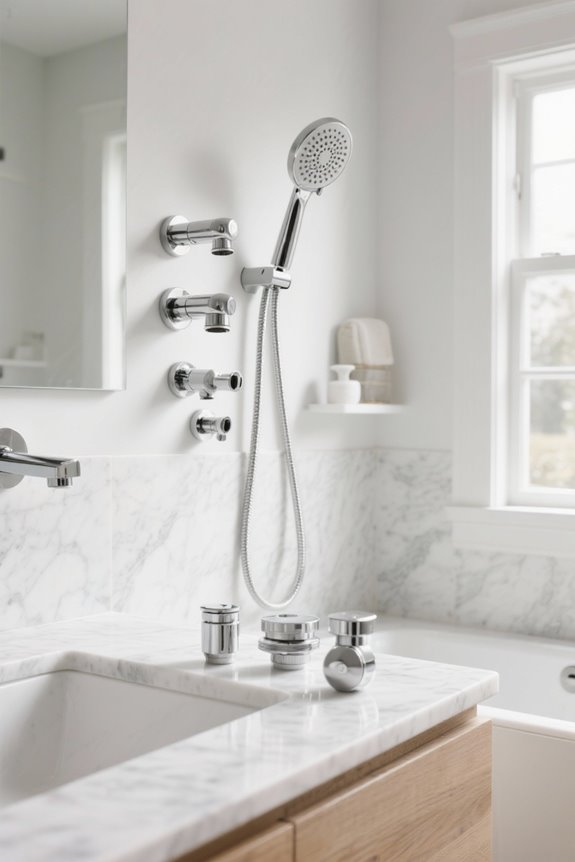 spa like shower head attachments