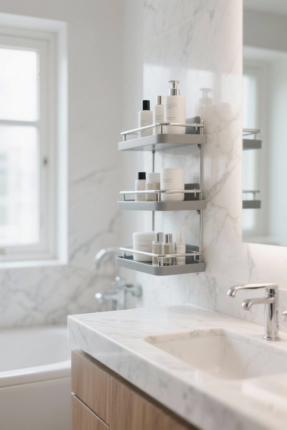 space saving tiered organizers