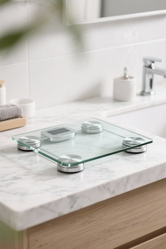 stylish and accurate bathroom scales