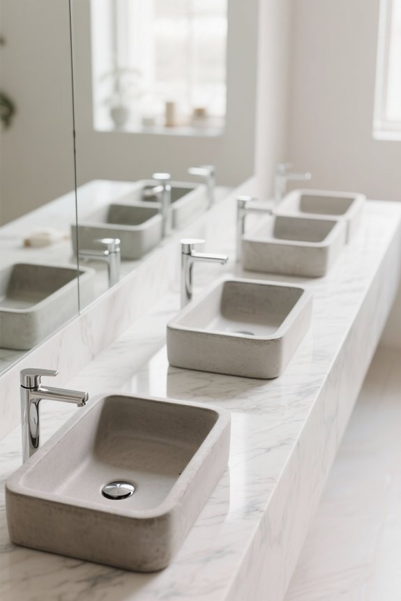 stylish and durable sinks