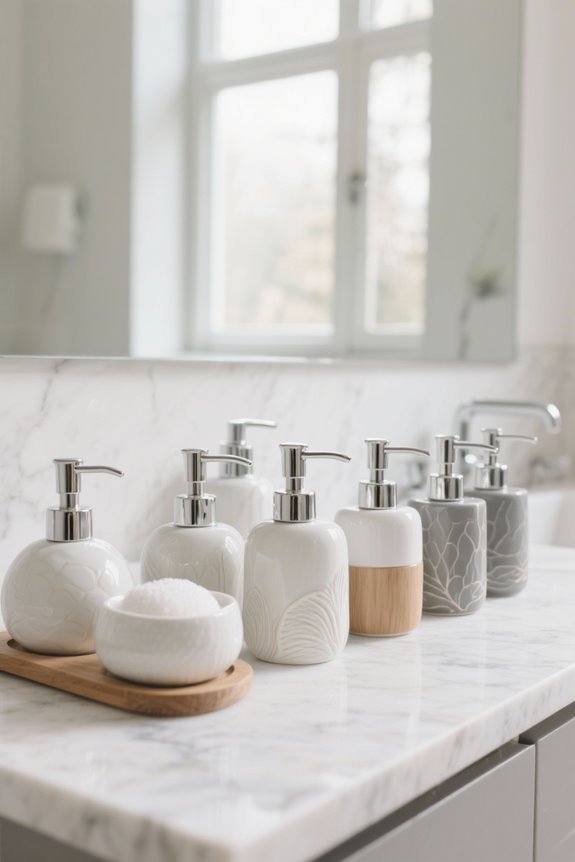 stylish and functional dispensers