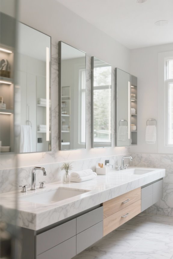 stylish and functional mirrors