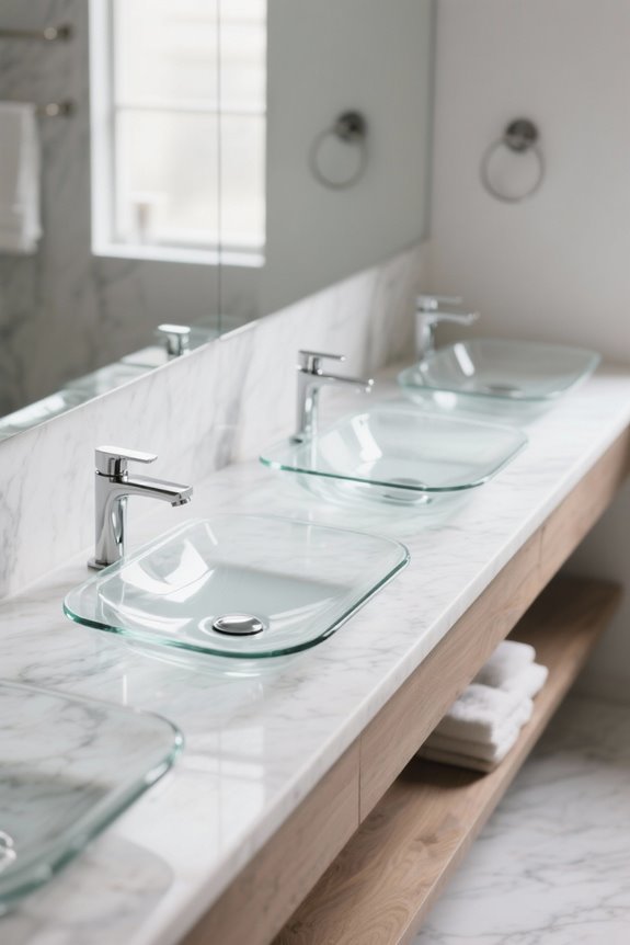 stylish and functional sinks