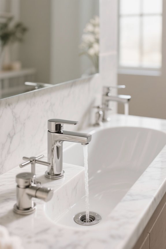 stylish and functional tub fillers