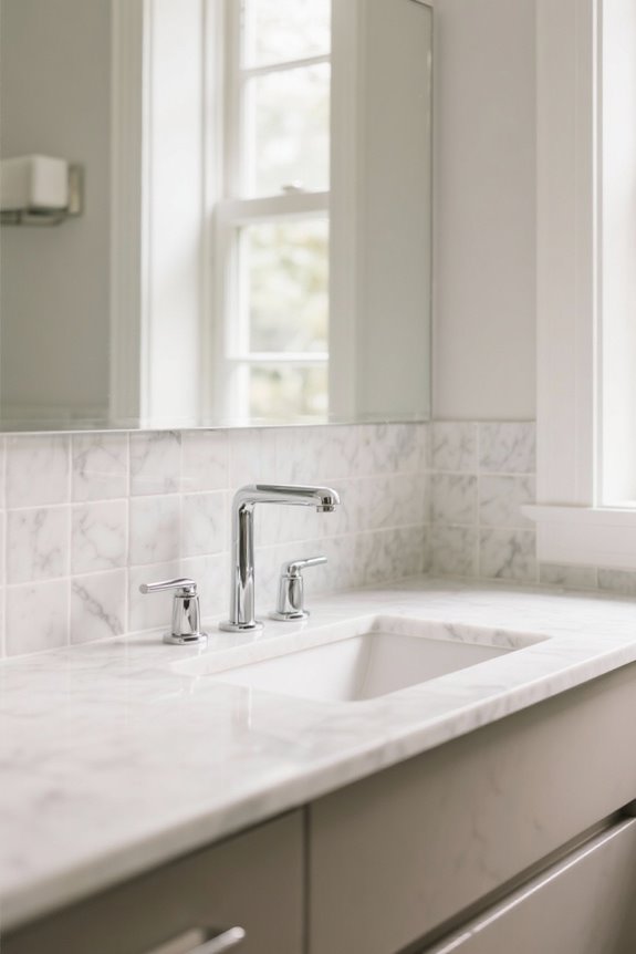stylish bathroom backsplash tiles