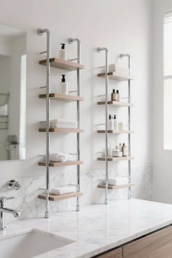 stylish bathroom storage solutions