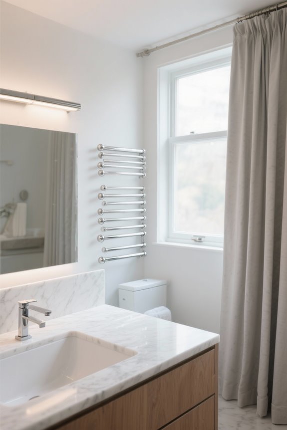 stylish functional curtain rods