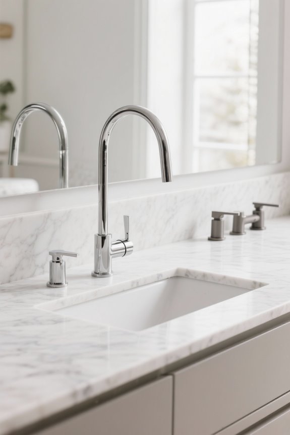 stylish high arc faucets