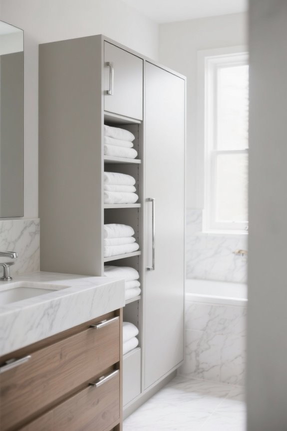 stylish linen storage solutions