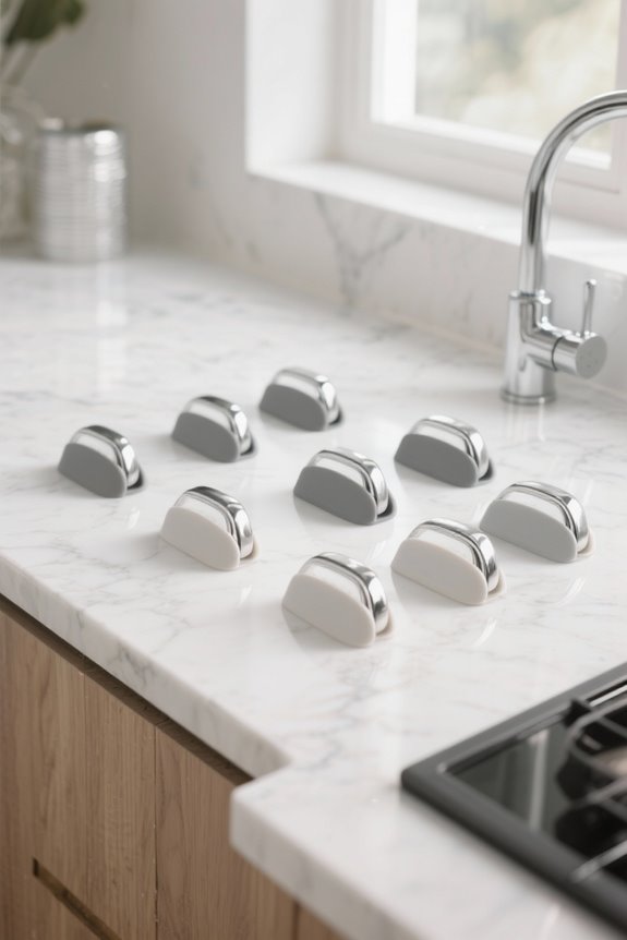 stylish silicone kitchen guards