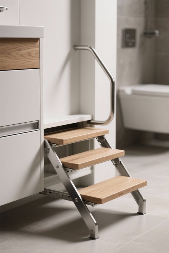 stylish step stools enhance independence