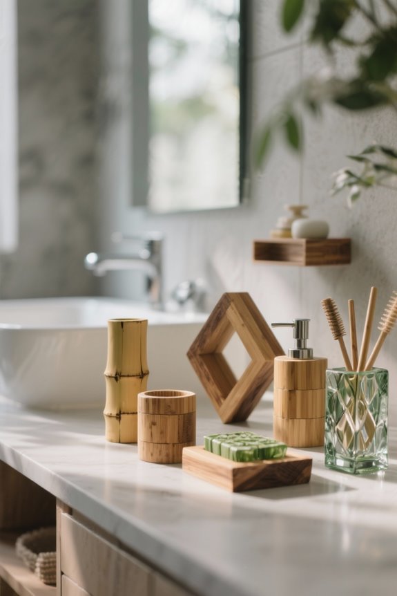 sustainable and natural bathroom accessories