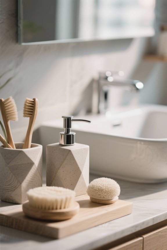 sustainable natural bath accessories