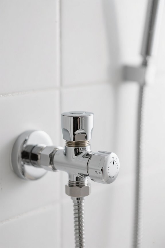 systematic shower temperature diagnosis