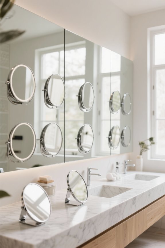 tilting bathroom mirrors reviews